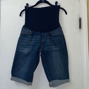 Maternity Denim Bermudas Medium EUC